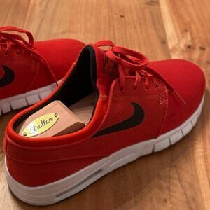 Nike SB Stefan Janoski Max 'University Red Black White' (RARE) Size 9.5